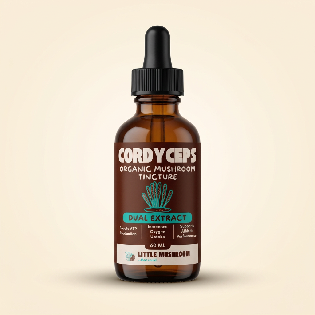 Cordyceps organic mushroom tincture, 60 ml